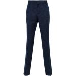 Pantalons de costume de créateur Versace bleu marine Taille 3 XL W44 pour homme 