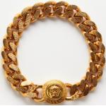 Bracelets de créateur Versace en métal à motif serpents pour homme 