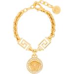 Bracelets à mailles de créateur Versace en cristal pour femme 