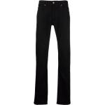 Jeans droits de créateur Versace noirs en coton mélangé W33 L34 pour homme 