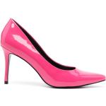 Escarpins talon aiguille Versace Jeans roses en cuir synthétique à talons aiguilles Pointure 40 pour femme en promo 