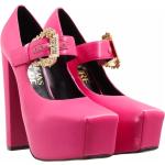 Escarpins Versace Jeans rose pastel pour femme en promo 