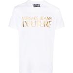 T-shirts à imprimés Versace Jeans blancs à manches courtes pour homme 