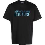 T-shirts à imprimés Versace Jeans noirs pour homme en promo 