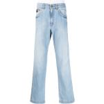 Jeans taille basse Versace Jeans bleues claires délavés stretch W32 L34 classiques en promo 