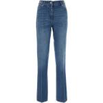 Jeans évasés de créateur Versace bleus en denim Taille 3 XL pour femme 
