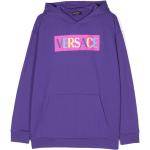 Sweats à capuche Versace violets de créateur Taille 10 ans look fashion pour fille de la boutique en ligne Miinto.fr avec livraison gratuite 