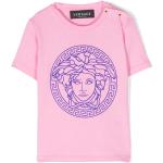 T-shirts à col rond Versace roses en coton de créateur Taille 9 ans pour fille de la boutique en ligne Miinto.fr avec livraison gratuite 