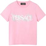 T-shirts à col rond Versace roses de créateur Taille 8 ans look fashion pour fille de la boutique en ligne Miinto.fr avec livraison gratuite 