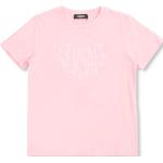T-shirts à col rond Versace roses de créateur Taille 8 ans pour fille de la boutique en ligne Miinto.fr avec livraison gratuite 