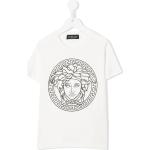 T-shirts à col rond Versace blancs de créateur Taille 10 ans classiques pour fille de la boutique en ligne Miinto.fr avec livraison gratuite 