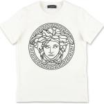 T-shirts Versace blancs en jersey de créateur Taille 10 ans pour fille de la boutique en ligne Miinto.fr avec livraison gratuite 