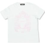 T-shirts à col rond Versace blancs de créateur Taille 10 ans pour fille de la boutique en ligne Miinto.fr avec livraison gratuite 