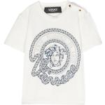 T-shirts à col rond Versace blancs de créateur Taille 9 ans look fashion pour fille de la boutique en ligne Miinto.fr avec livraison gratuite 
