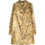 Robes de créateur Versace à motif fleurs à manches longues à manches longues classiques pour femme en promo 