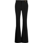 Pantalons de créateur Versace noirs en viscose stretch Taille XL W42 pour femme 