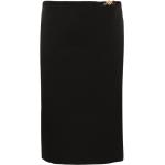 Jupes droites de créateur Versace noires en viscose Taille XL pour femme 