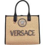 Sacs shopping de créateur Versace beiges pour femme en promo 