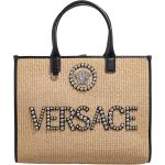 Besaces de créateur Versace beiges pour femme en promo 