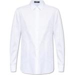 Chemises de créateur Versace blanches à fleurs à manches longues à manches longues Taille 3 XL look casual 