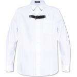 Chemises de créateur Versace blanches à manches longues à manches longues Taille XL look casual 