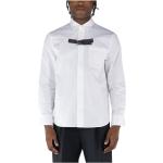 Chemises de créateur Versace blanches Taille L look casual pour homme 