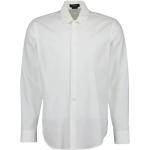 Chemises de créateur Versace blanches à manches longues à manches longues Taille L classiques 