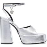 Versace - Shoes > Sandals > High Heel Sandals - Gray -