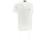 T-shirts de créateur Versace blancs avec broderie Taille XL pour homme 