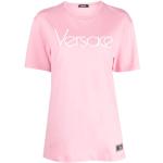T-shirts de créateur Versace roses en coton Taille XS pour femme 