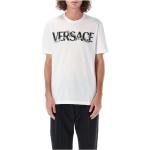 T-shirts de créateur Versace blancs à manches courtes Taille XL 