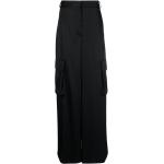 Pantalons taille haute de créateur Versace noirs en viscose Taille XL W42 pour femme en promo 