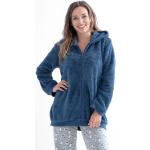 Pyjamas Francoise Saget bleus à motif moutons pour femme 