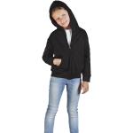 Sweats à capuche Promodoro noirs enfant look fashion 