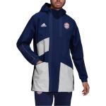Vestes adidas bleues Bayern Munich à capuche Taille L en promo 