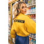 Blousons bombers jaune moutarde Taille S pour femme 