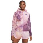Coupe-vents Nike violets à motif tie-dye en fil filet coupe-vents Taille XS pour femme en promo 