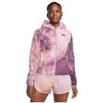 Coupe-vents Nike violets à motif tie-dye en fil filet coupe-vents Taille XS pour femme en promo 