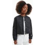 Doudounes courtes Calvin Klein noires en polyester éco-responsable de créateur Taille 16 ans pour fille en solde de la boutique en ligne Calvinklein.fr 