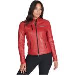Vestes de moto  d'automne D'arienzo rouges Taille 3 XL pour femme en promo 