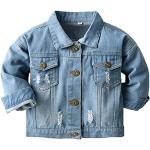 Vestes en jean bleus clairs coupe-vents Taille 12 ans look fashion pour garçon de la boutique en ligne Amazon.fr 