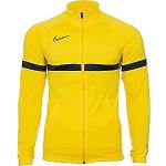 Survêtements de foot Nike Football jaunes en polyester lavable en machine mi-longs à manches mi-longues Taille S pour homme 