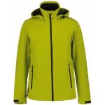 Vestes de ski Icepeak Brimfield vertes en shoftshell Taille XL look fashion pour homme 