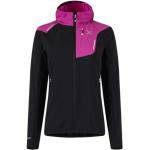 Vestes de ski Montura violettes coupe-vents respirantes à capuche Taille M pour femme 