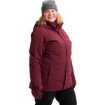 Vestes de ski rouges imperméables avec jupe pare-neige Taille XS look urbain pour femme 