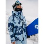 Vestes de ski bleu ciel en gore tex pour femme 