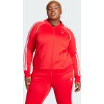 Vestes de survêtement adidas adiColor rouges plus size pour femme 