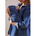 Vestes de grossesse Vertbaudet bleues en coton à manches longues Taille XXS pour femme en promo 