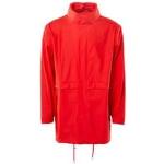 Vestes de survêtement Rains rouges imperméables coupe-vents Taille XL pour homme en promo 
