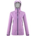 Vestes de randonnée Millet violettes en gore tex imperméables coupe-vents Taille L look urbain pour femme 